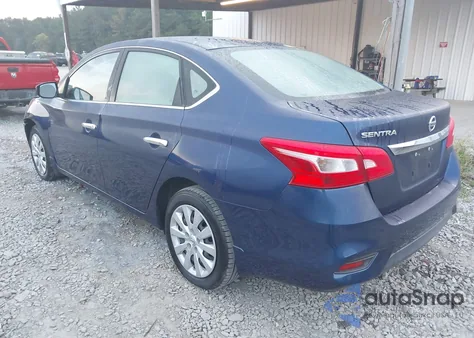 2016 Nissan Sentra S/Sv/Sr/Sl из США, поврежденный, VIN 3N1AB7AP5GY311686
